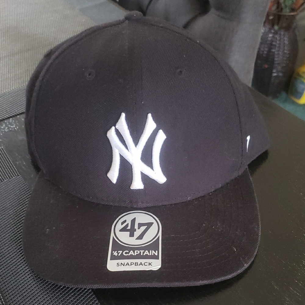 47 Brand Black Snapback Hat